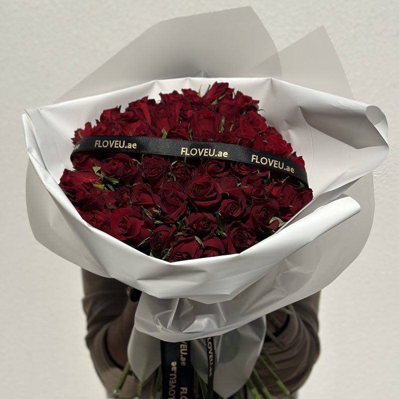 Red Roses in paper <br> FLV-0225