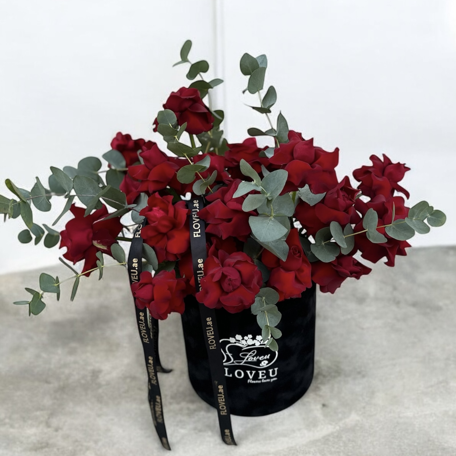 20 Red roses in box <br> FLV-0227 - Image 2