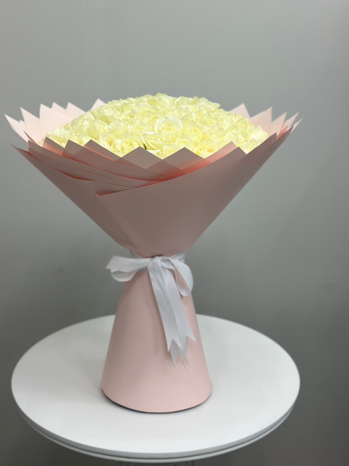 100 White Roses FLV-0318 - Image 4